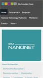 Mobile Screenshot of bionanonet.at